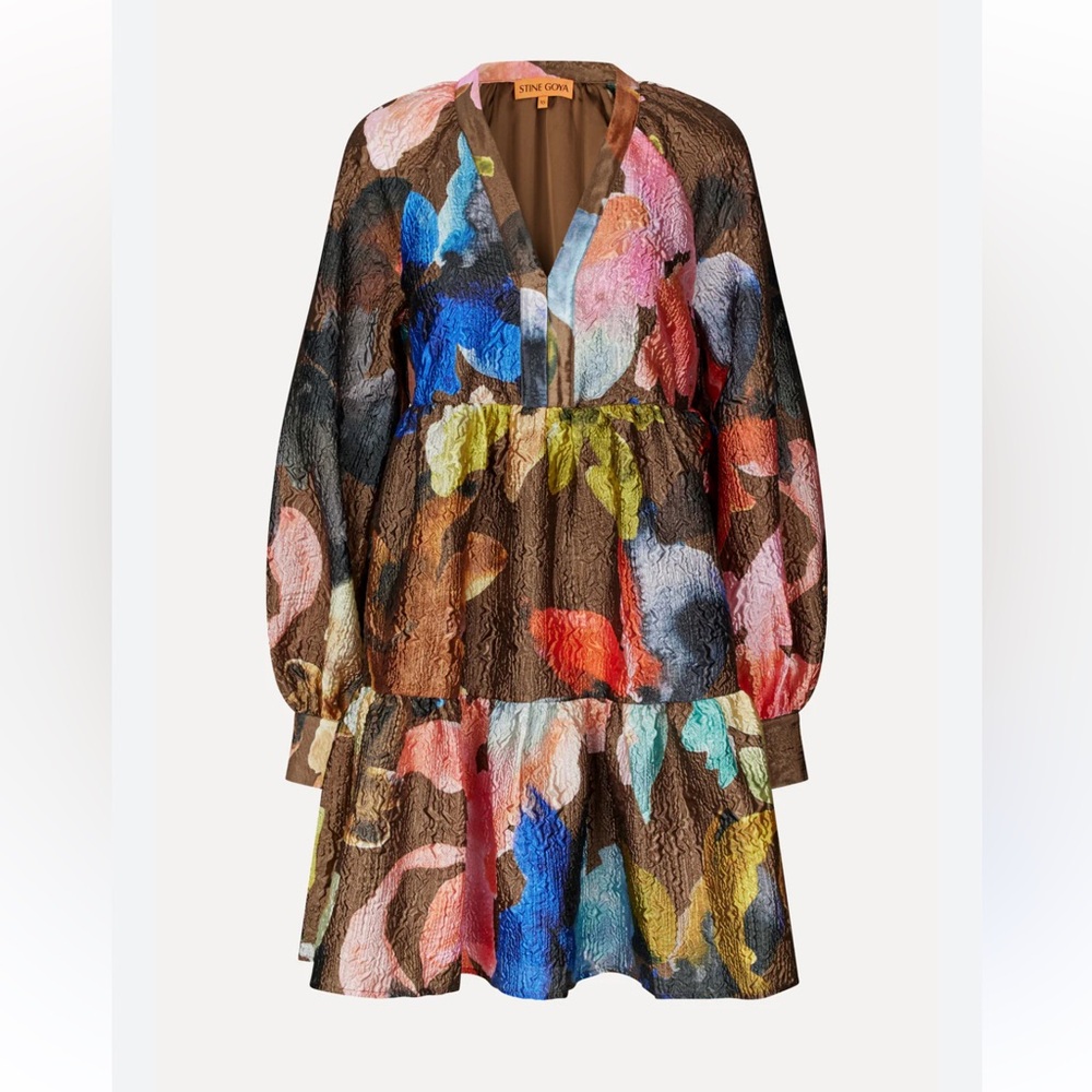 NWT STINE GOYA Multicolor Textured Garment